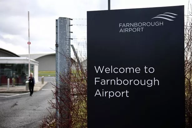 Farnborough Airport transfer from Croydon